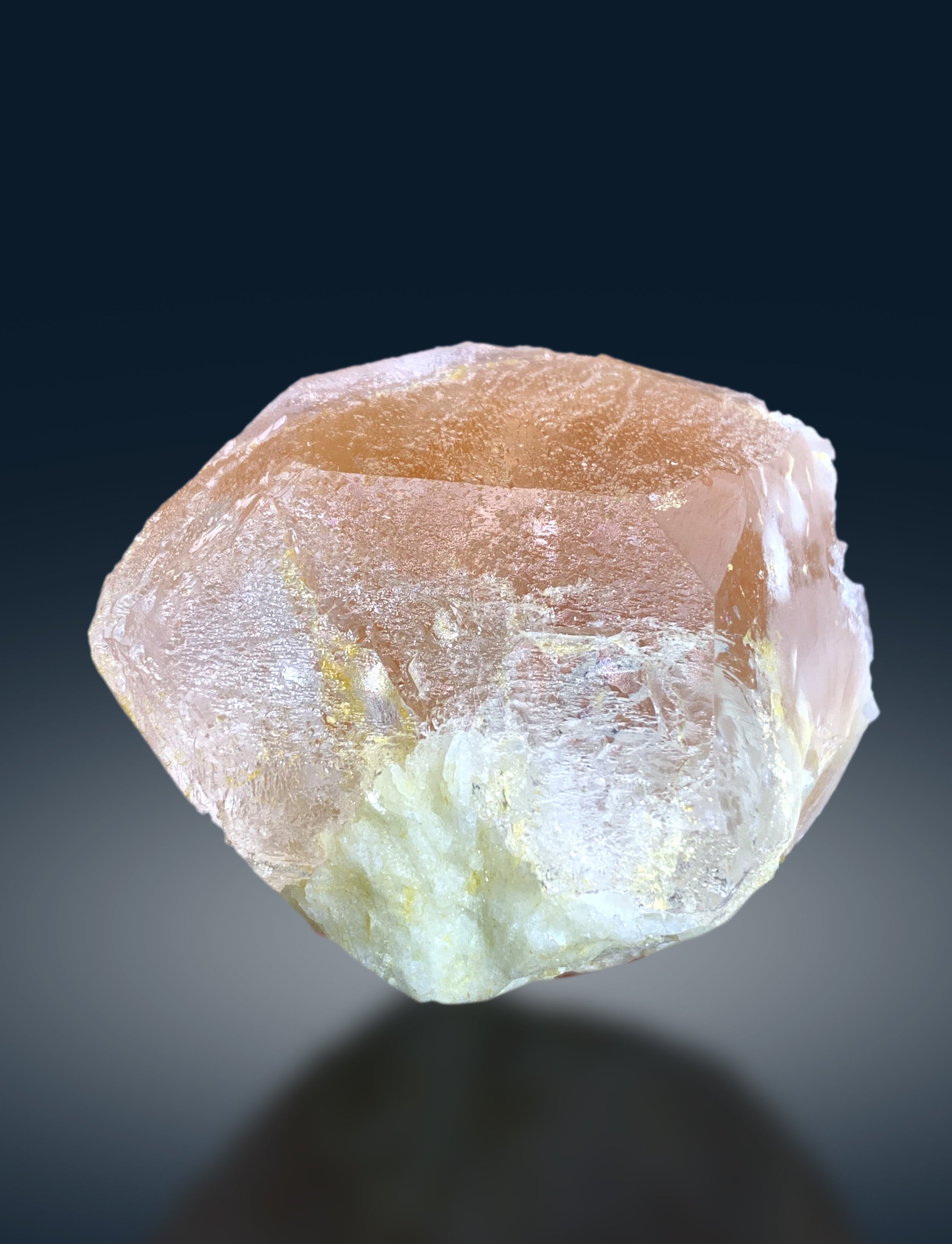 Exquisite Hot Pink Morganite on Albite from Afghanistan - 509 gram