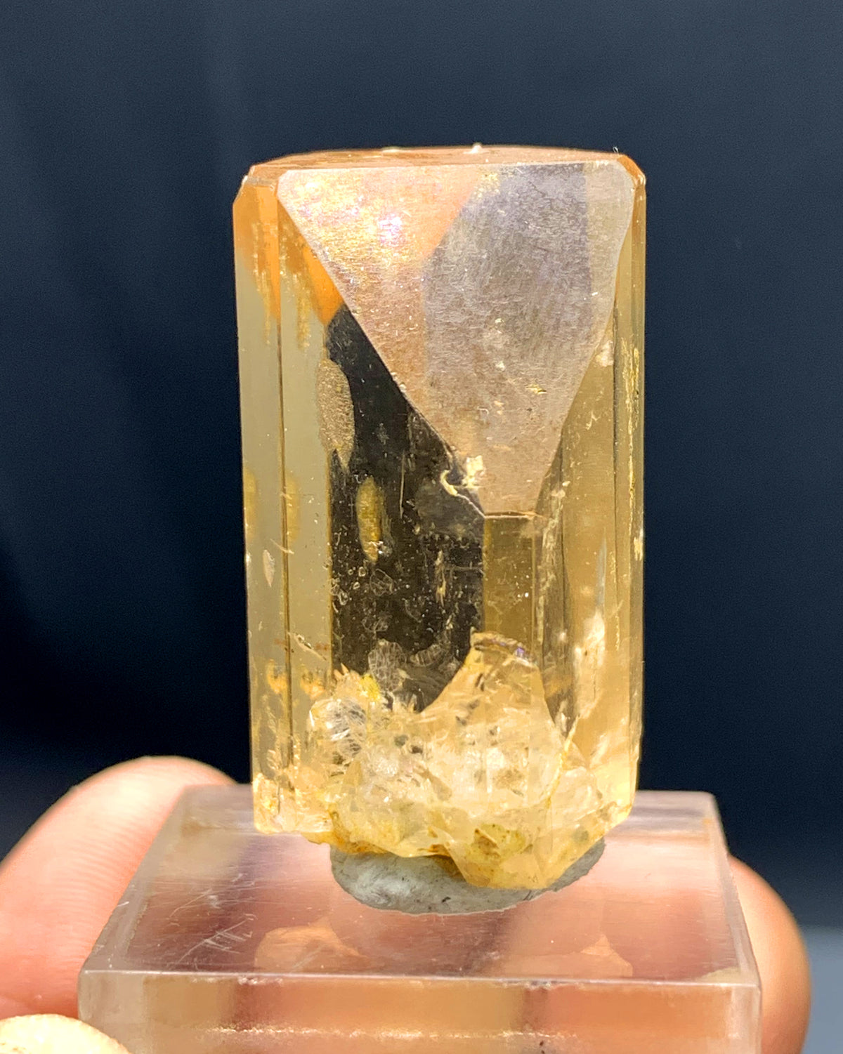 Gem Grade Topaz Crystal from Skardu Pakistan - 24 gram