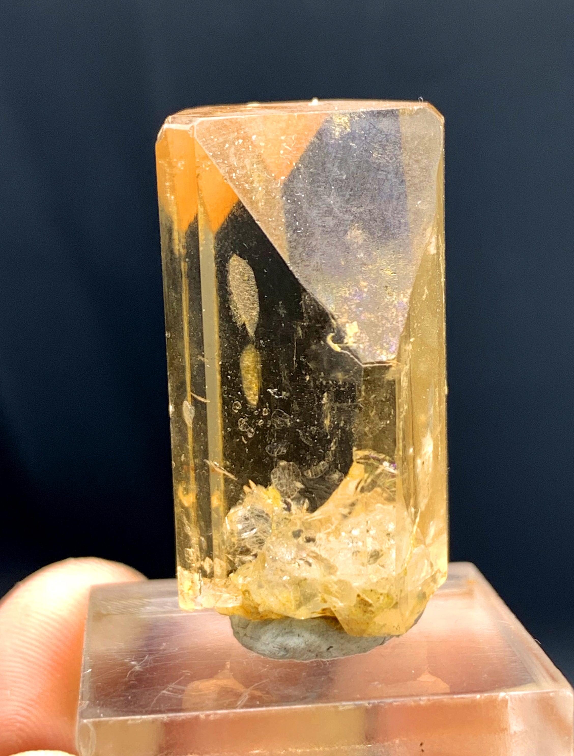 Gem Grade Topaz Crystal from Skardu Pakistan - 24 gram