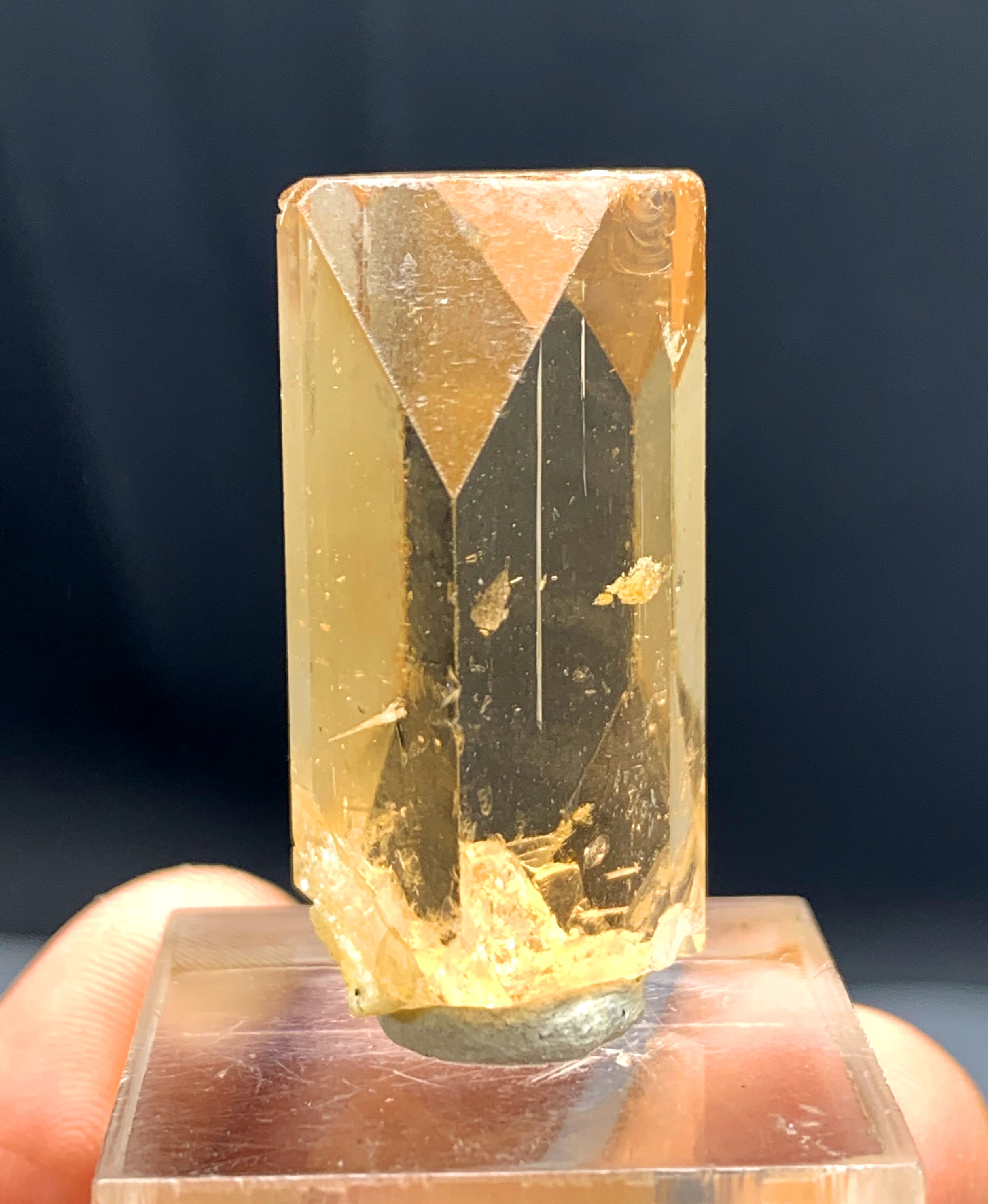 Gem Grade Topaz Crystal from Skardu Pakistan - 24 gram