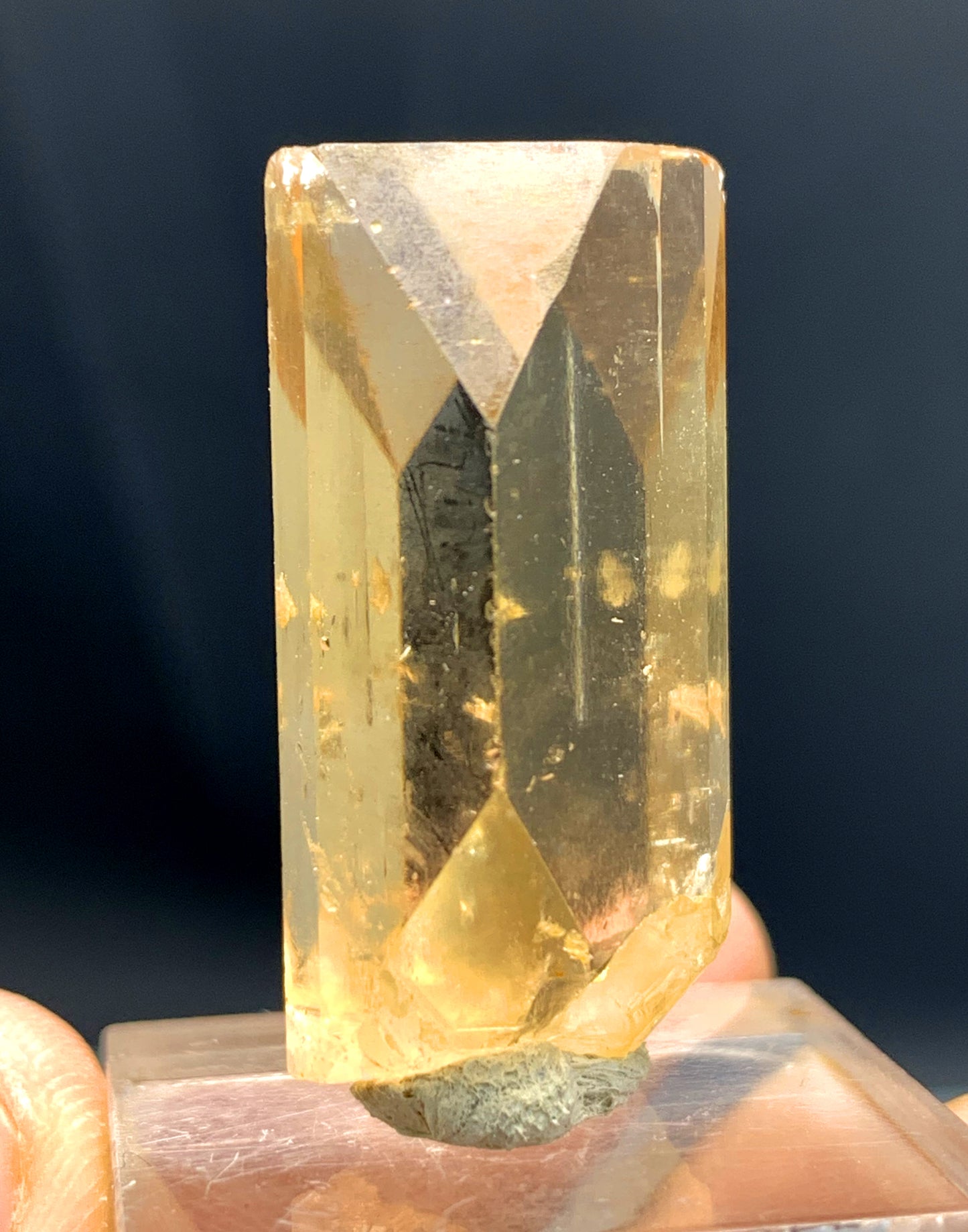 Gem Grade Topaz Crystal from Skardu Pakistan - 16 gram