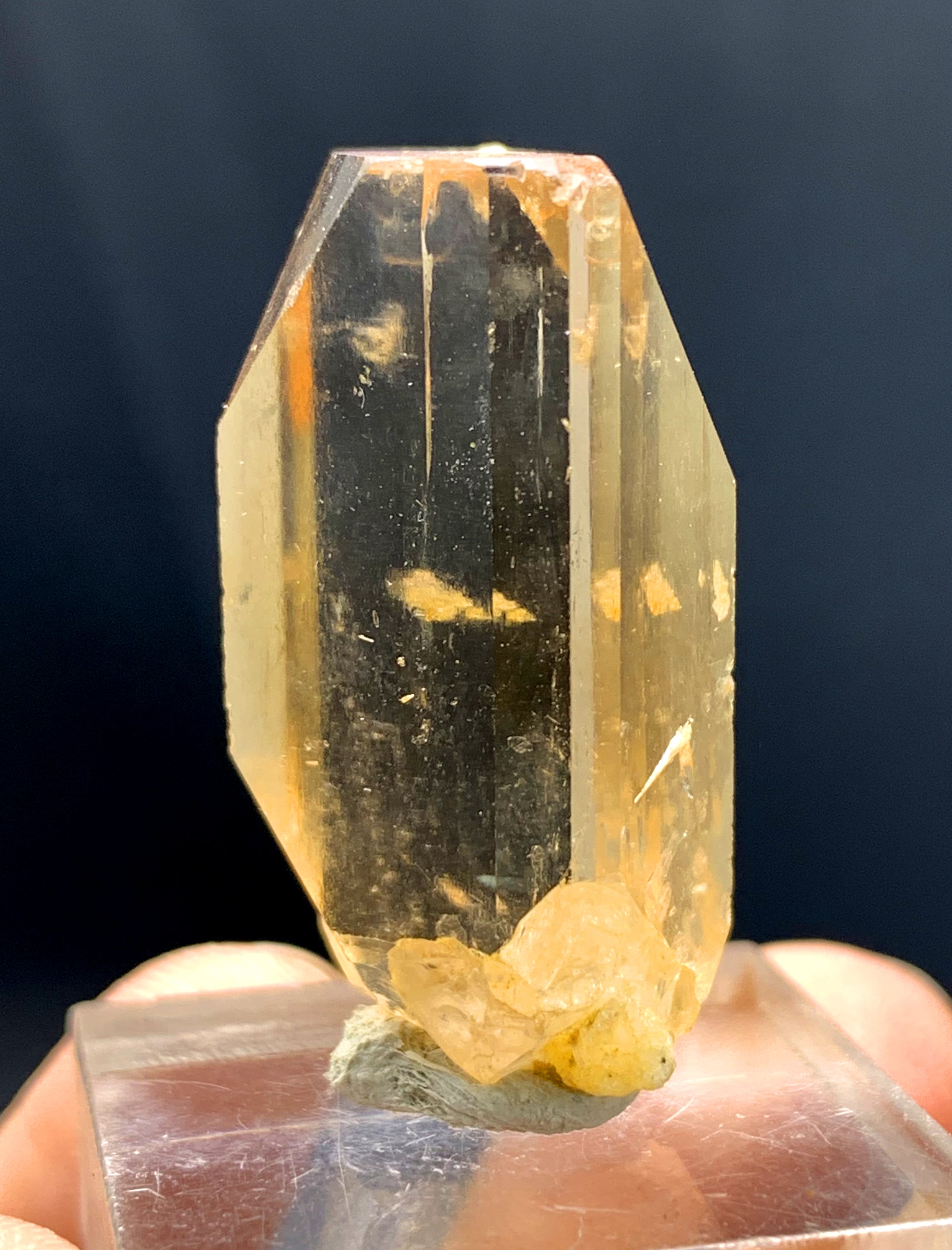 Gem Grade Topaz Crystal from Skardu Pakistan - 16 gram