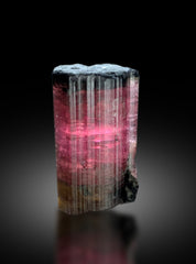 Natural Tricolor Tourmaline Crystal from Paprok Afghanistan - 17 gram