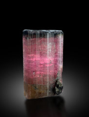 Natural Tricolor Tourmaline Crystal from Paprok Afghanistan - 17 gram