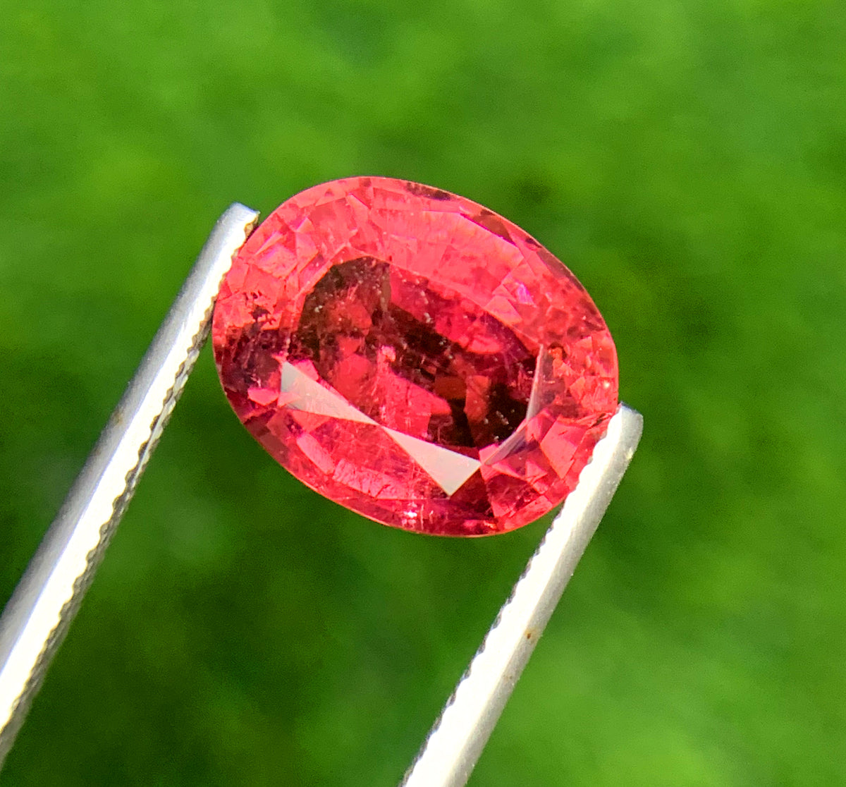 Oval Cut Rubelite Tourmaline Gemstone, Loose Gemstone, Rubelite Ring, Rubelite Jewelry, Jewelry Making, Gemstone Jewelry 5.05 Carats