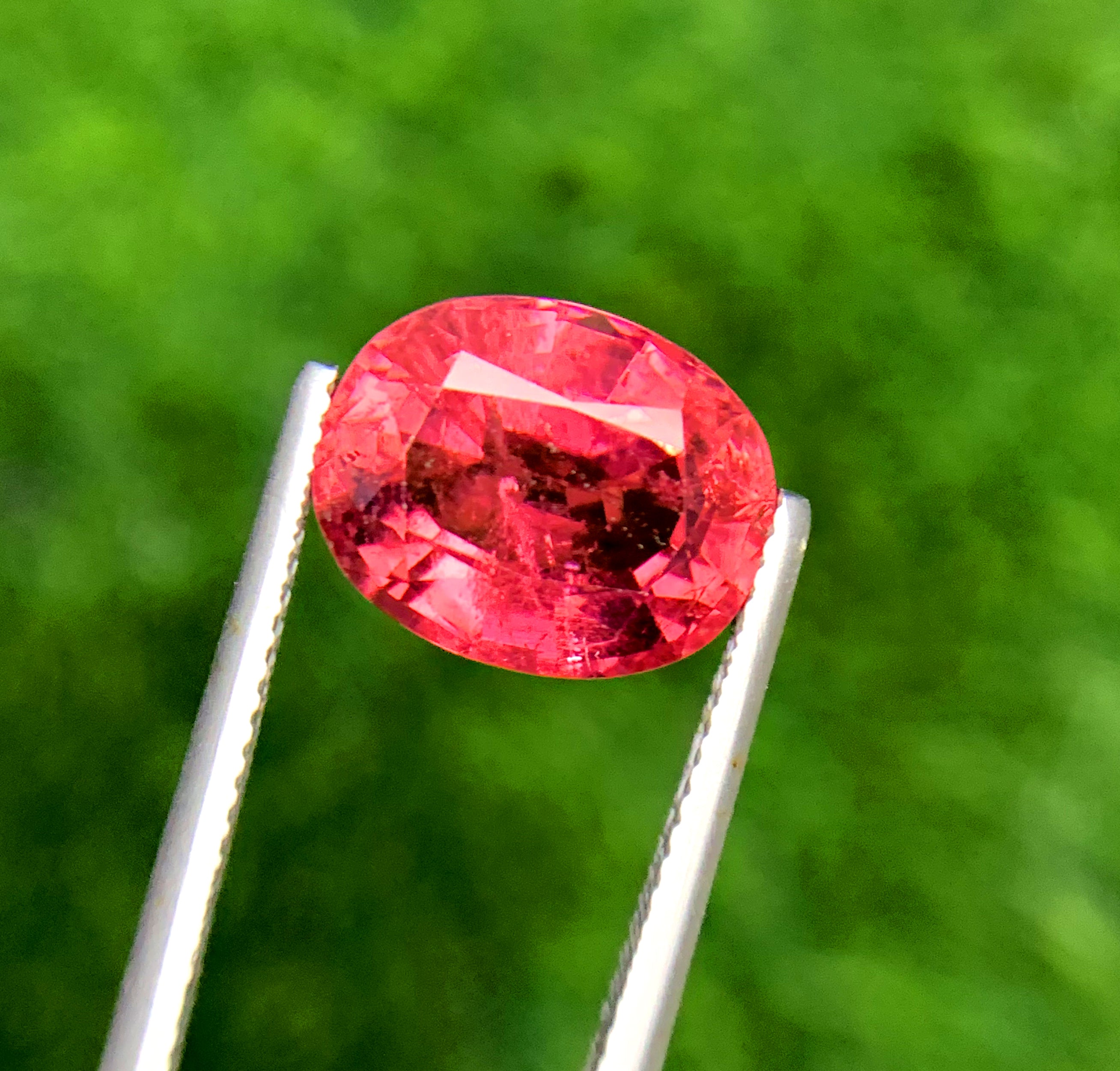 Oval Cut Rubelite Tourmaline Gemstone, Loose Gemstone, Rubelite Ring, Rubelite Jewelry, Jewelry Making, Gemstone Jewelry 5.05 Carats