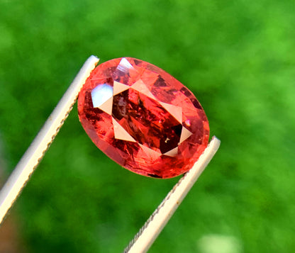 Oval Cut Rubelite Tourmaline Gemstone, Loose Gemstone, Rubelite Ring, Rubelite Jewelry, Jewelry Making, Gemstone Jewelry 6.10 Carats