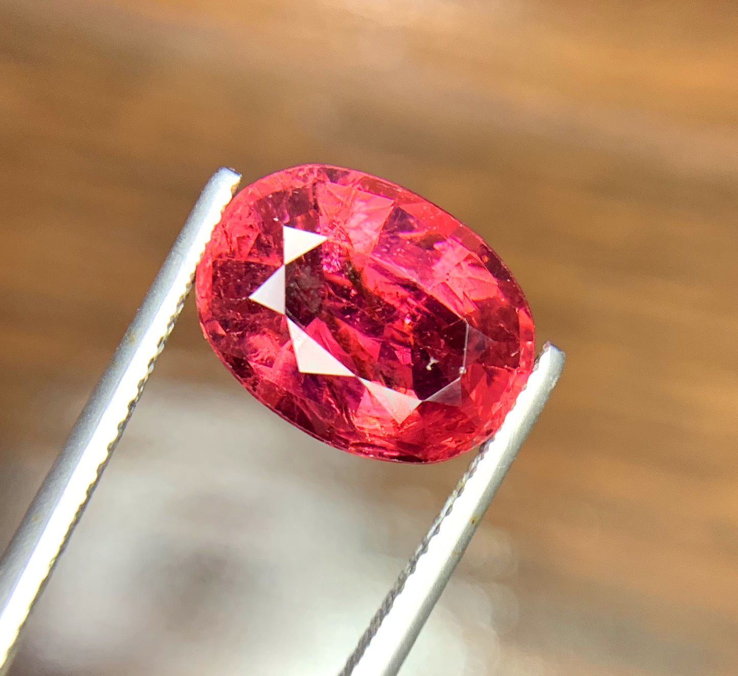 Oval Cut Rubelite Tourmaline Gemstone, Loose Gemstone, Rubelite Ring, Rubelite Jewelry, Jewelry Making, Gemstone Jewelry 6.10 Carats