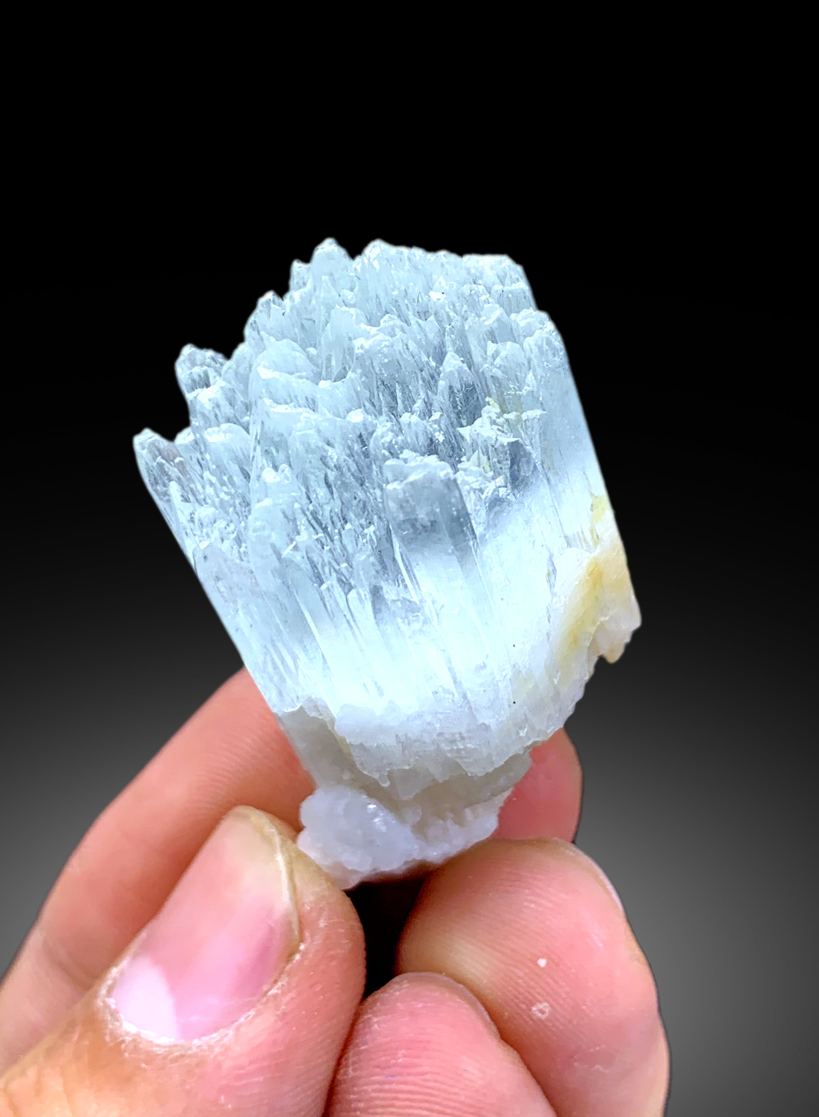 Bicolor Beryl, AquaMorganite Crystal, Morganite var Aquamarine with Etched Terminations - 27 gram
