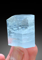 Transparent Sky Blue Color Aquamarine Crystal from Shigar valley Skardu Pakistan - 52 gram