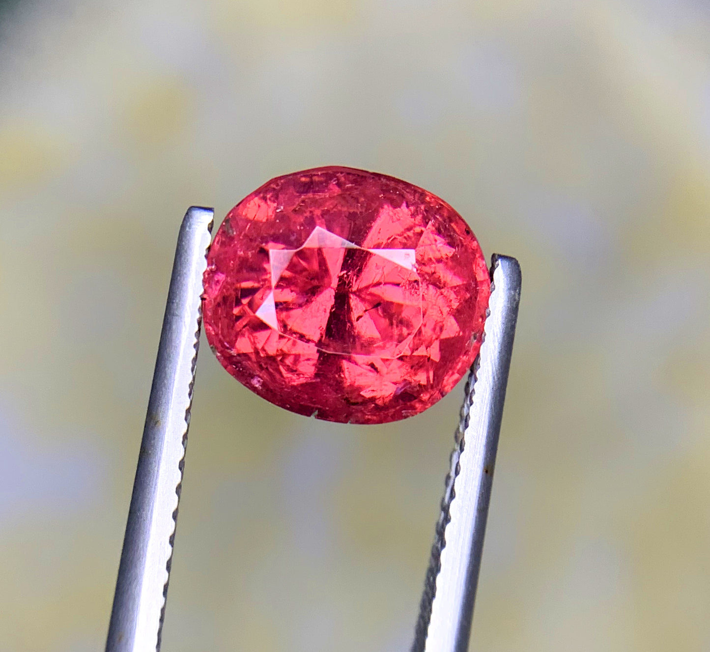 Oval Cut Rubelite Tourmaline Gemstone, Loose Gemstone, Rubelite Ring, Rubelite Jewelry, Jewelry Making, Gemstone Jewelry - 4.25 Carats