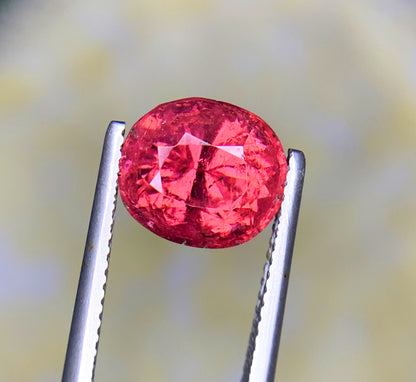 Oval Cut Rubelite Tourmaline Gemstone, Loose Gemstone, Rubelite Ring, Rubelite Jewelry, Jewelry Making, Gemstone Jewelry - 4.25 Carats