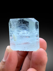 Transparent Sky Blue Color Aquamarine Crystal from Shigar valley Skardu Pakistan - 52 gram