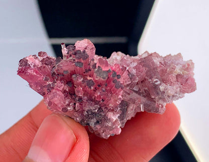 Bi-Color Cotton Candy Tourmaline Cluster From Afghanistan - 22 Grams