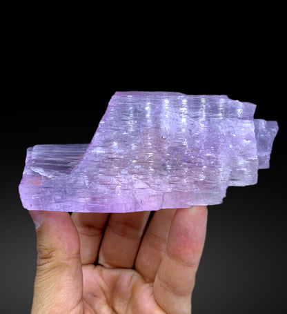 Natural Terminated Pink Kunzite Crystal from Afghanistan - 235 gram