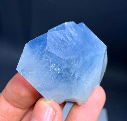 Blue Celestine Crystal From Afghanistan - 95 Grams