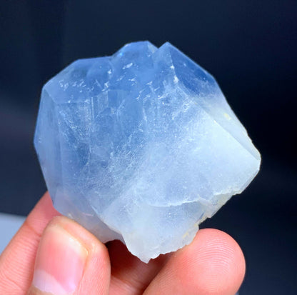 Blue Celestine Crystal From Afghanistan - 95 Grams