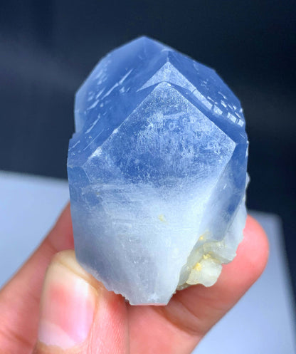 Blue Celestine Crystal From Afghanistan - 95 Grams