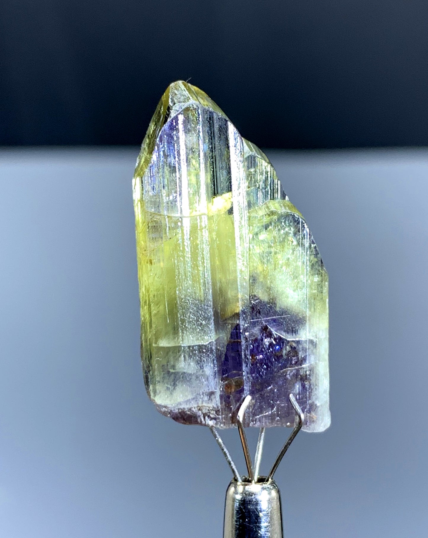Natural Bicolor Tanzanite Crystal from Tanzania - 33.65 cts