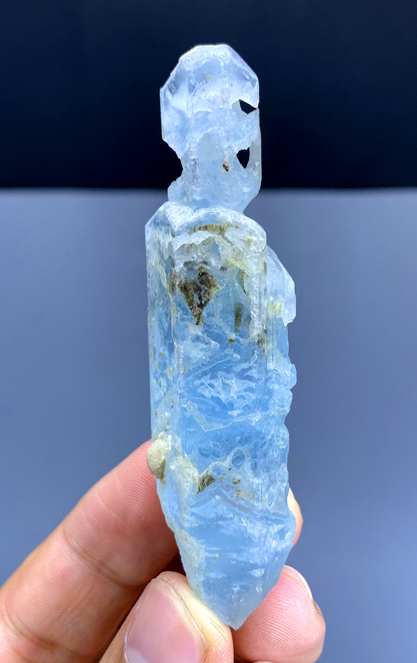 Sky Blue Aquamarine Crystal from Shigar valley Pakistan - 34 gram