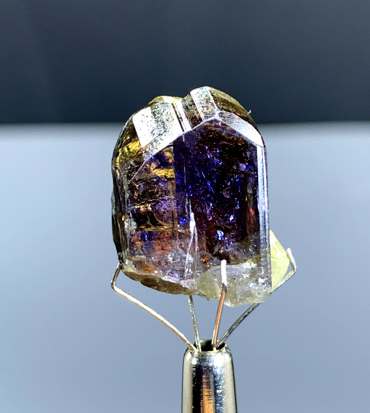 Natural Bicolor Tanzanite Crystal from Tanzania - 32.75 cts