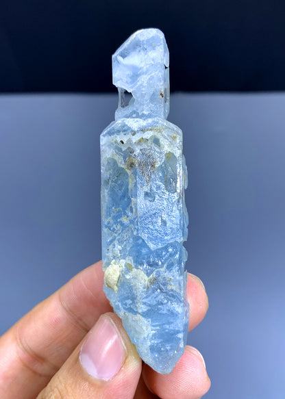 Sky Blue Aquamarine Crystal from Shigar valley Pakistan - 34 gram