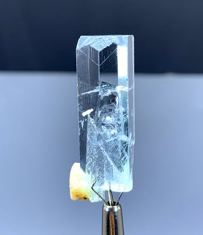 Gemmy Blue Aquamarine Crystal from Shigar valley Pakistan - 07 gram
