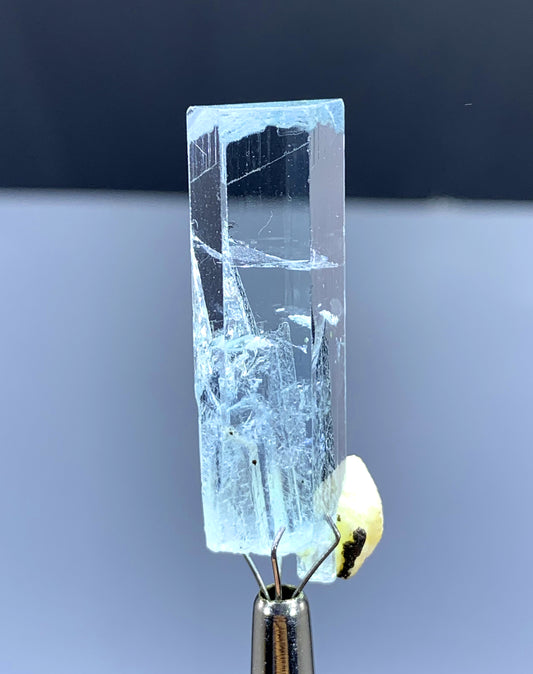 Gemmy Blue Aquamarine Crystal from Shigar valley Pakistan - 07 gram