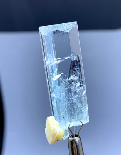 Gemmy Blue Aquamarine Crystal from Shigar valley Pakistan - 07 gram