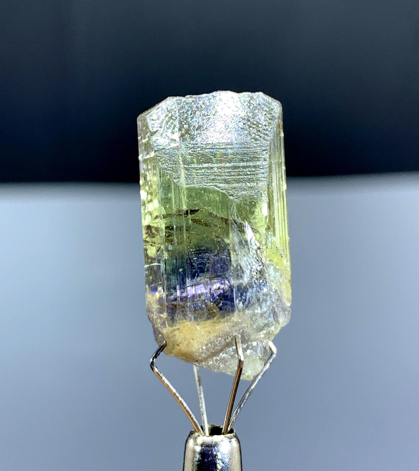 Natural Bicolor Tanzanite Crystal from Tanzania - 21.85 cts