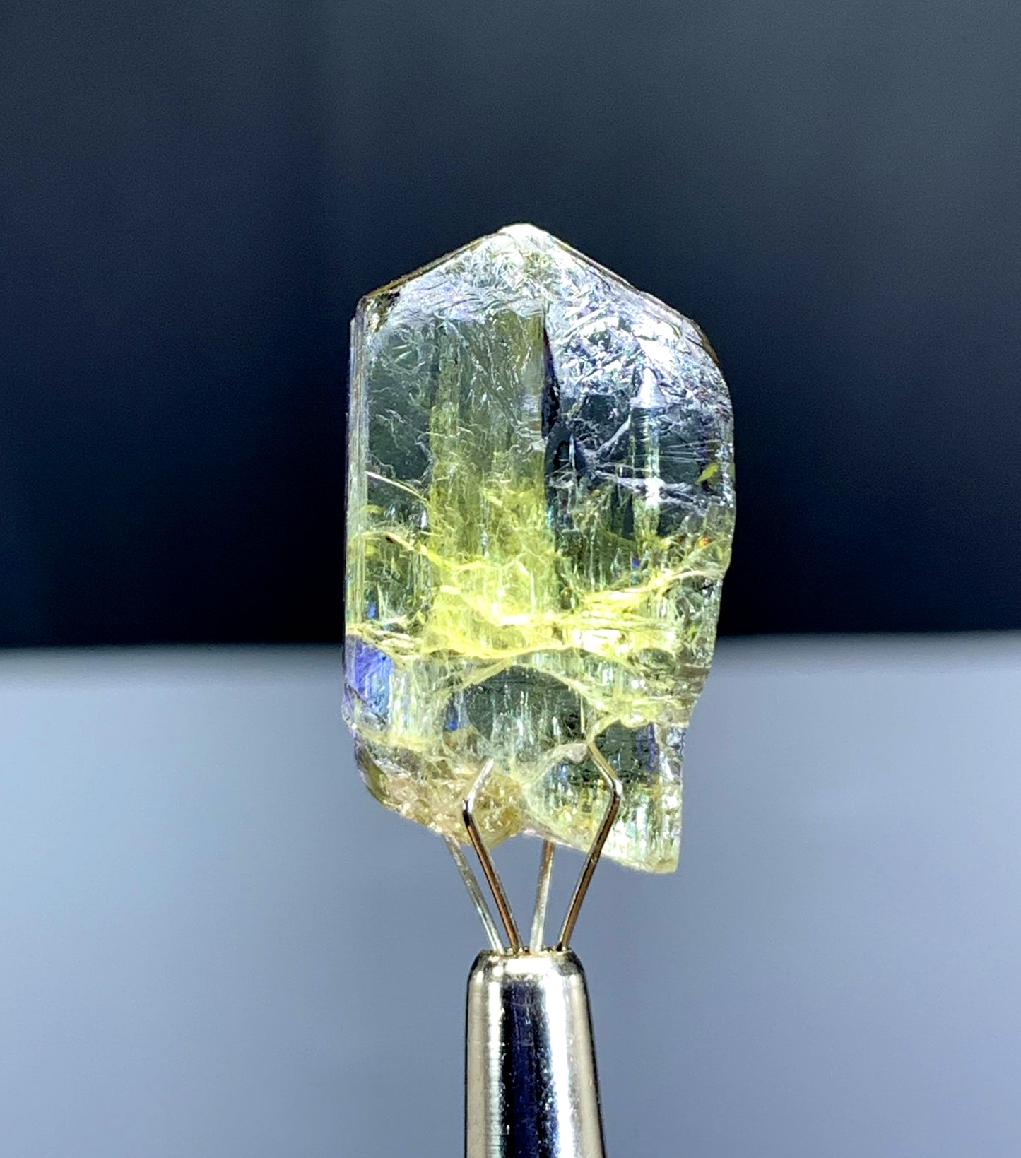 Natural Bicolor Tanzanite Crystal from Tanzania - 35.55 cts