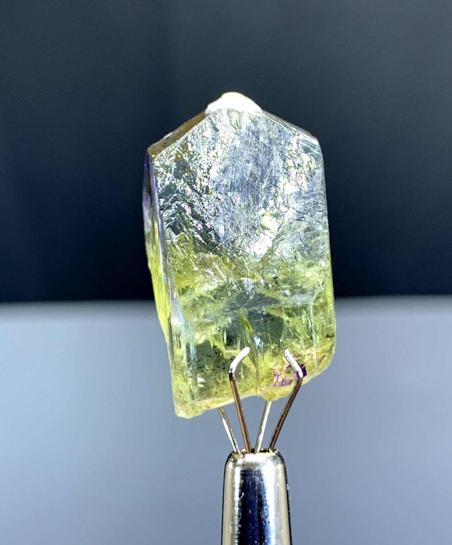 Natural Bicolor Tanzanite Crystal from Tanzania - 35.55 cts