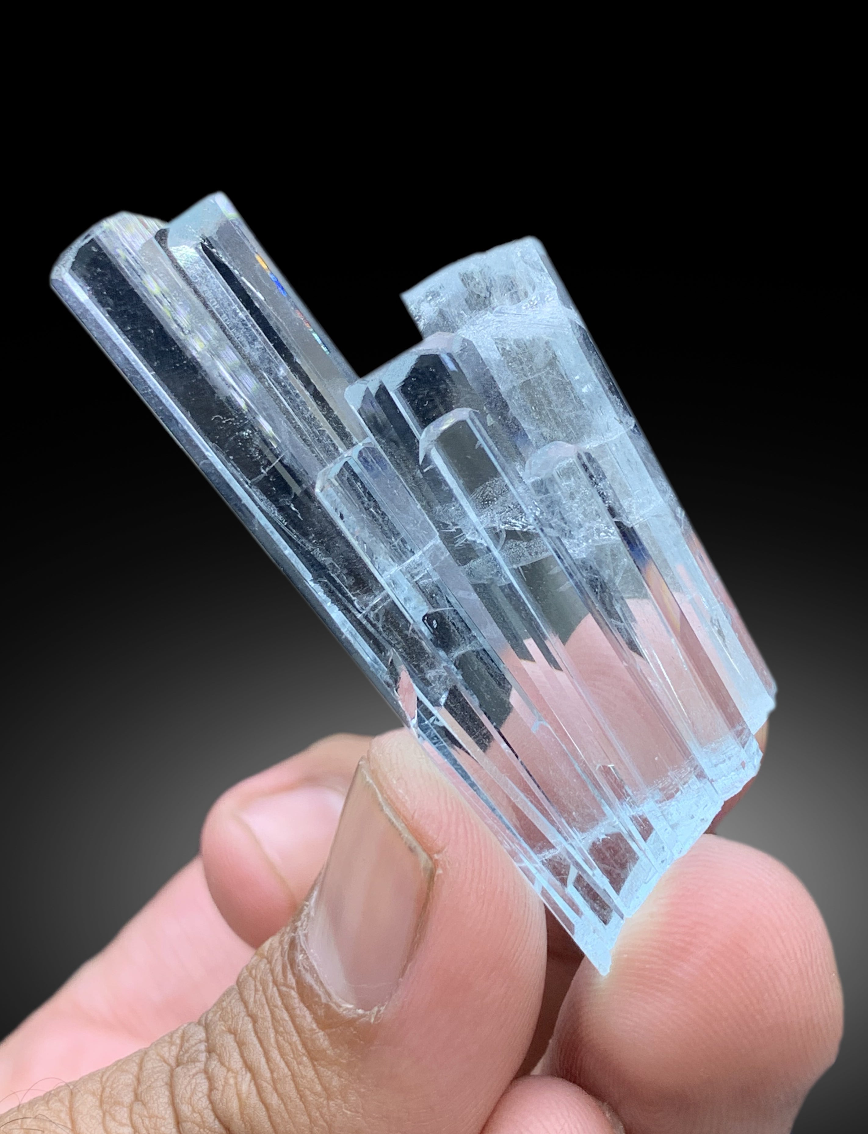 Transparent Sky Blue Aquamarine Crystal from Pakistan - 21 gram