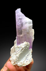 Natural Pink Kunzite with Microlite and Albite Specimen from Afghanistan - 147 gram