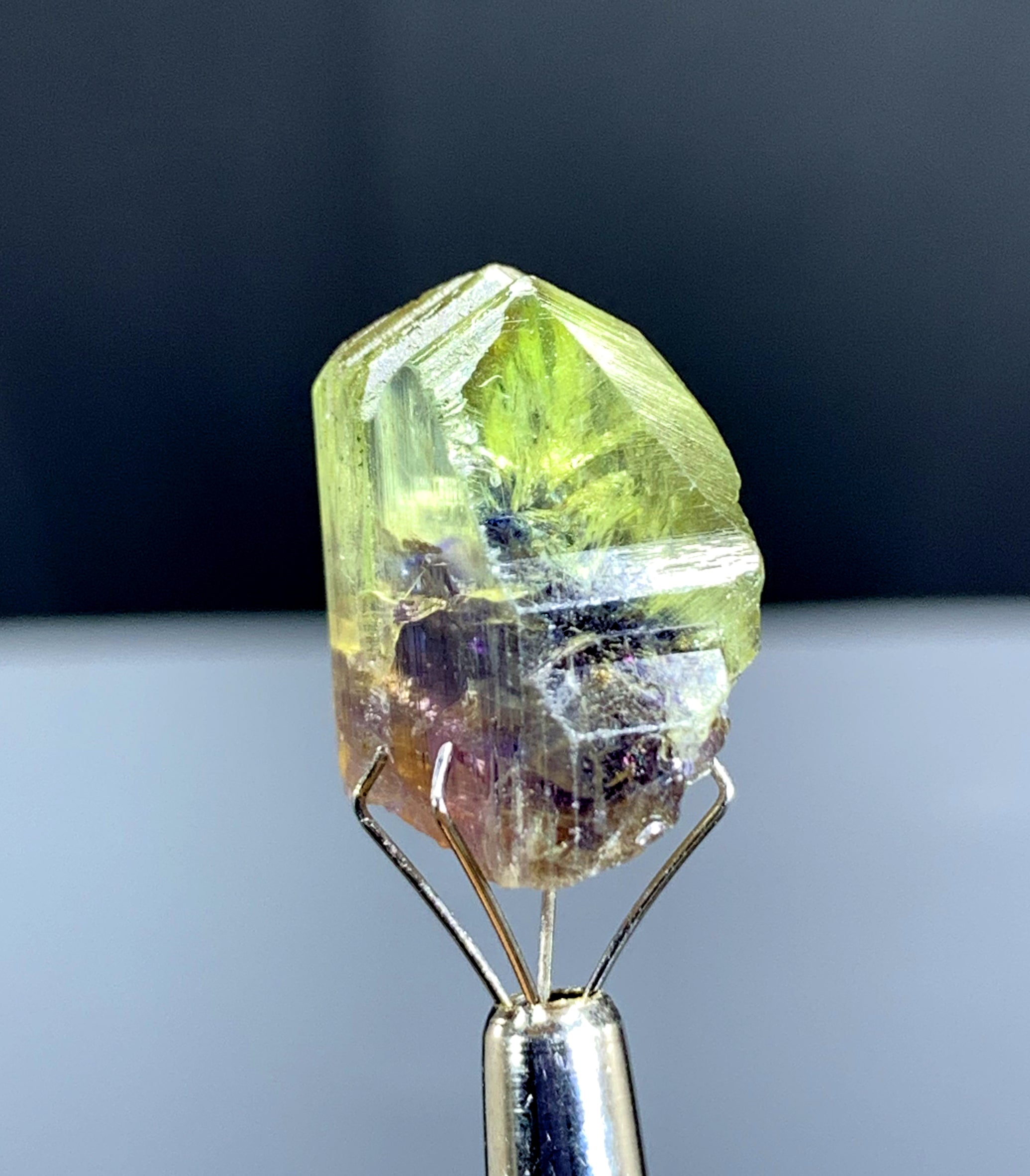Natural Bicolor Tanzanite Crystal from Tanzania - 25.16 cts
