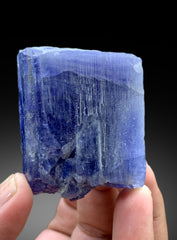 Natural Ink Blue Color Tanzanite Crystal, Tanzanite Specimen - 132 gram