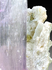 Natural Pink Kunzite with Microlite and Albite Specimen from Afghanistan - 147 gram