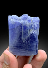 Natural Ink Blue Color Tanzanite Crystal, Tanzanite Specimen - 132 gram