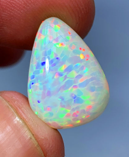 Honeycomb Opal Cabochon, Ethiopian Earth Mined Welo Opal Cabochon - 9.15