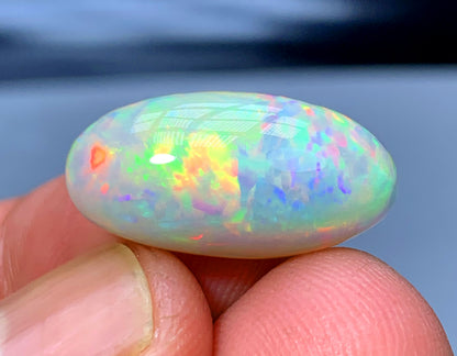 Opal Cabochon, Ethiopian Earth Mined Welo Opal Cabochon - 10.25 CT