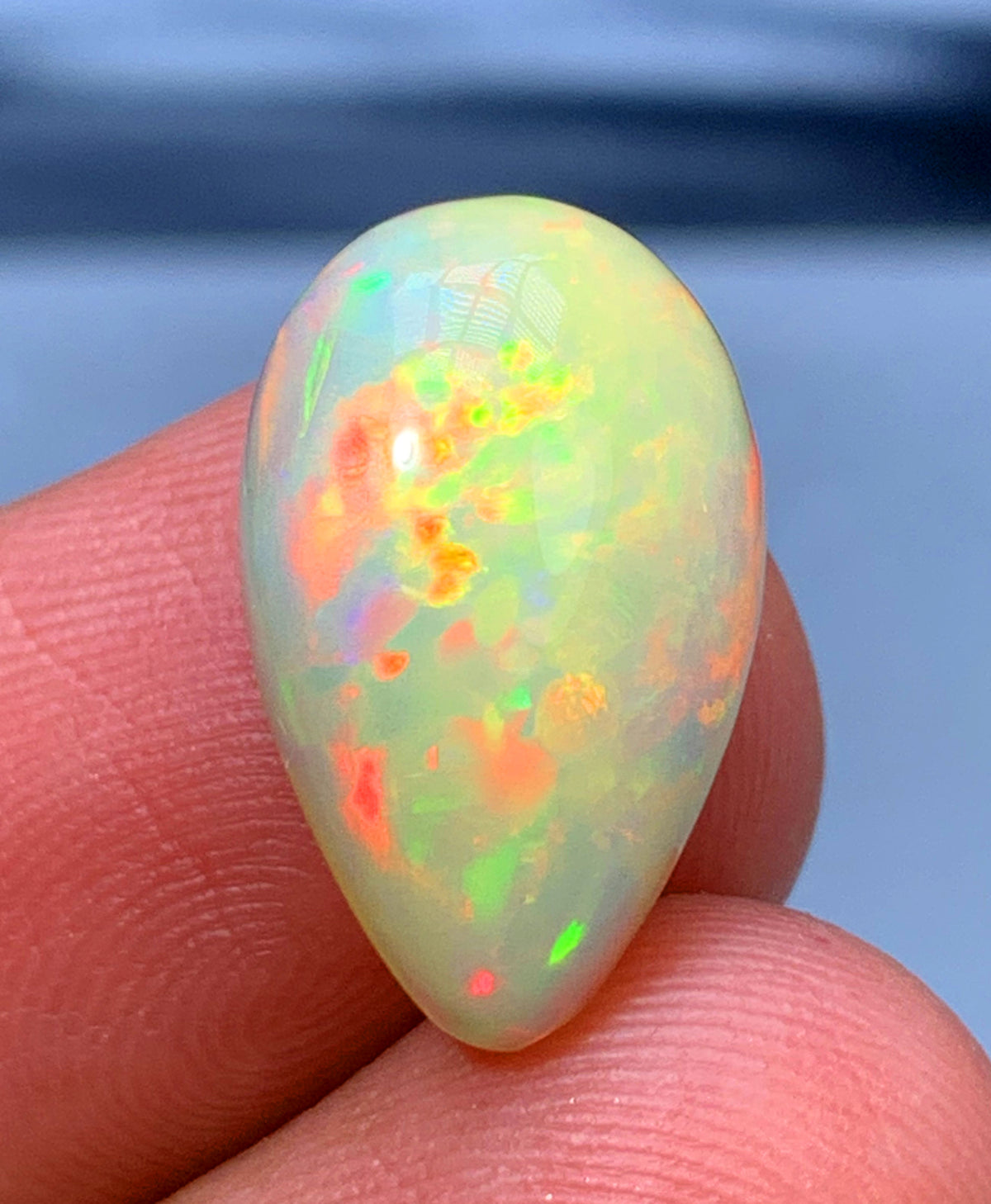 Opal Cabochon, Ethiopian Earth Mined Welo Opal Cabochon - 9.25 CT