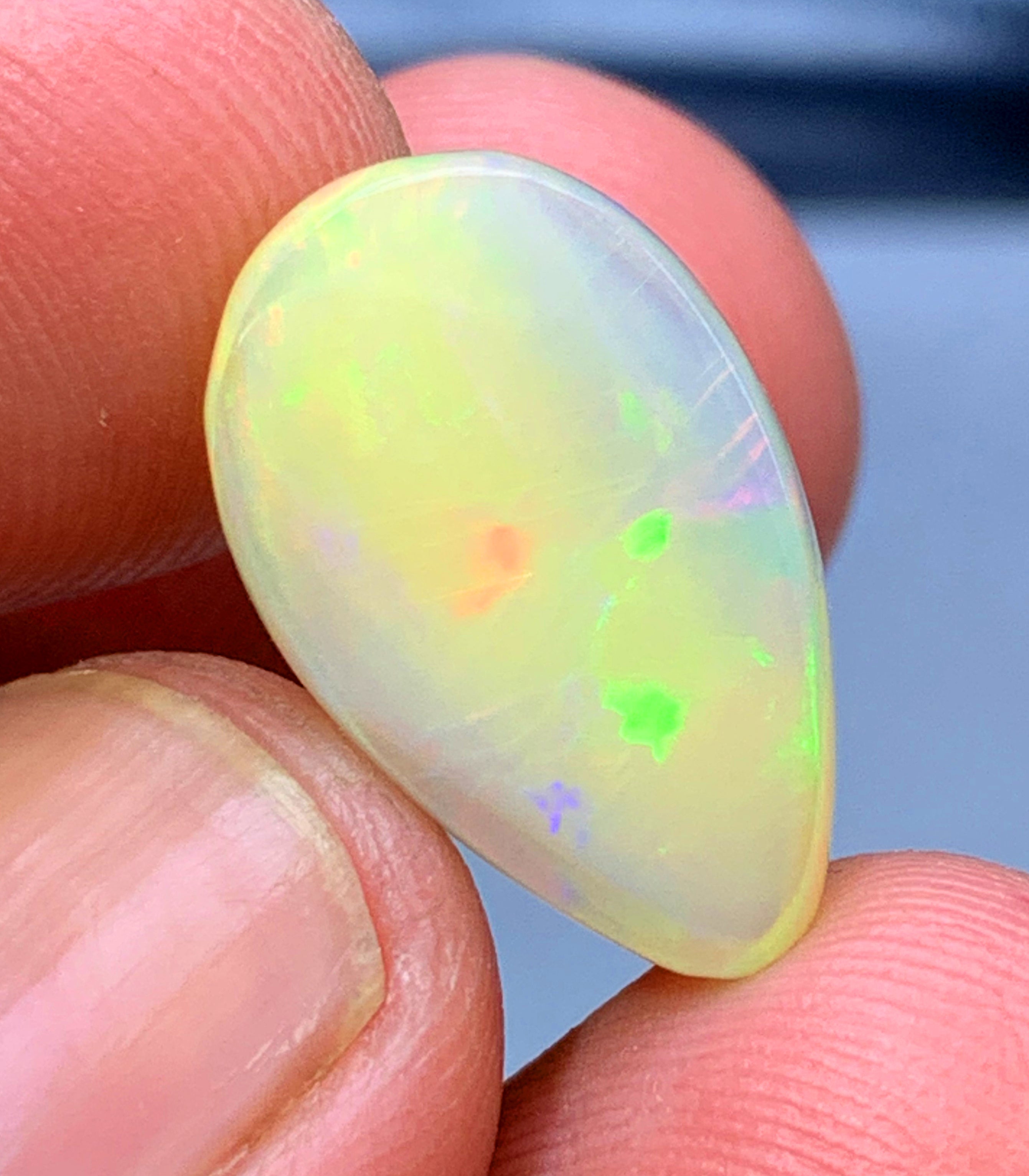 Opal Cabochon, Ethiopian Earth Mined Welo Opal Cabochon - 9.25 CT