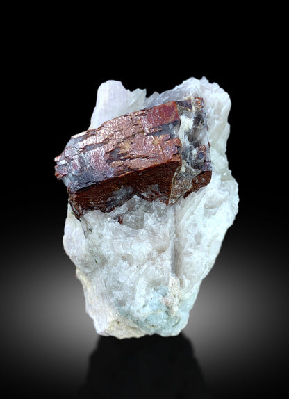 Natural Red Color Tantalite on Matrix, Tantalite Crystals, Rare Mineral, Crystal Specimen, Tantalite Specimen from Afghanistan - 482 gram