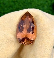 Pear Shape Champagne Color Topaz Gemstone, Loose Gemstone, Making Jewelry, Gemstone Jewelry - 62.10 CT