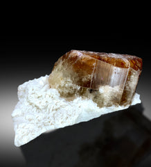 Museum Grade Sherry Topaz Crystal with Albite, Raw Mineral, Topaz Specimen, Topaz from Skardu Pakistan - 2292 gram