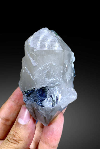 Green Tourmaline on Quartz and Albite from Afghanistan - 160 gram