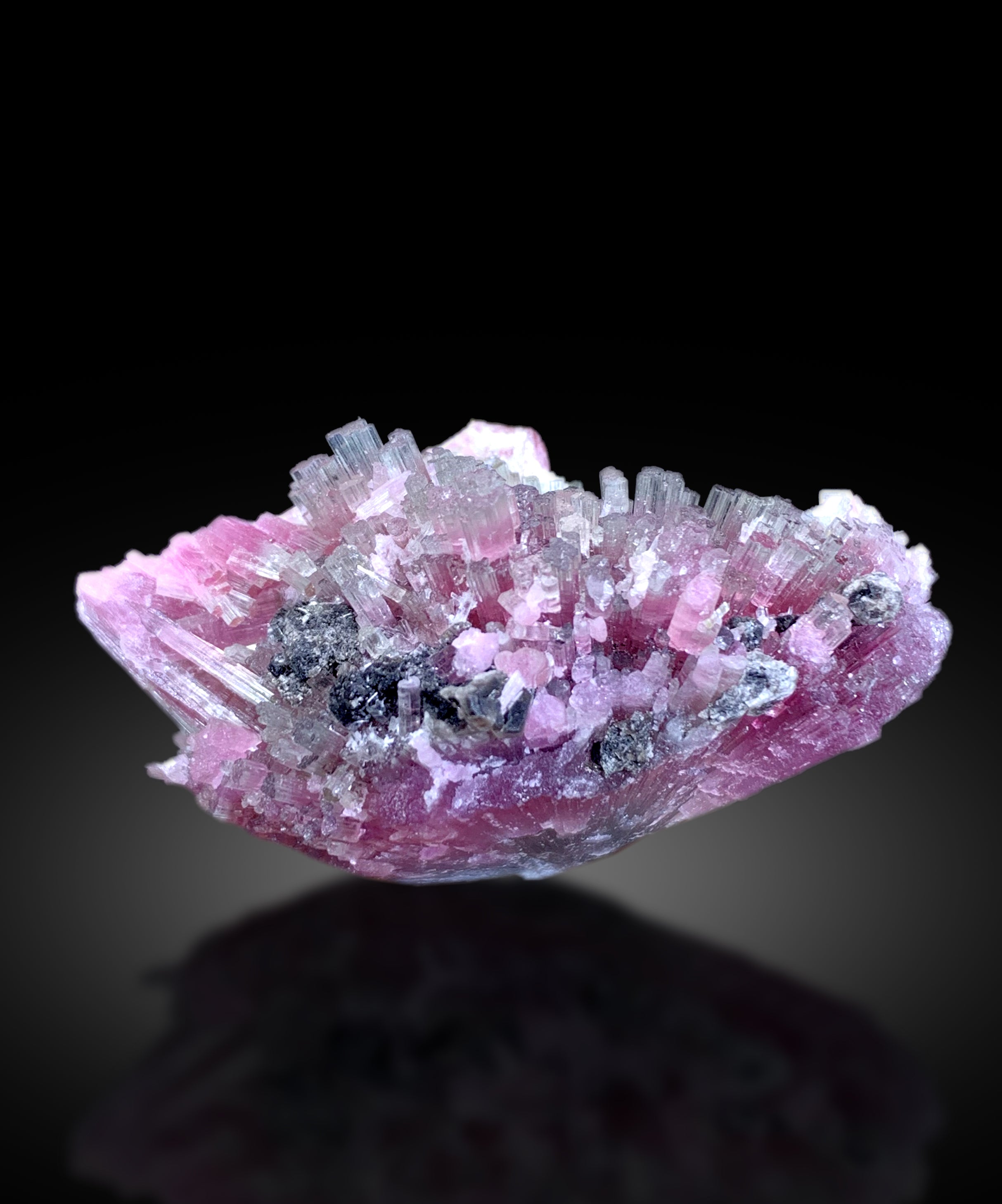Cotton Candy Bicolor Tourmaline Cluster from Afghanistan - 59 gram