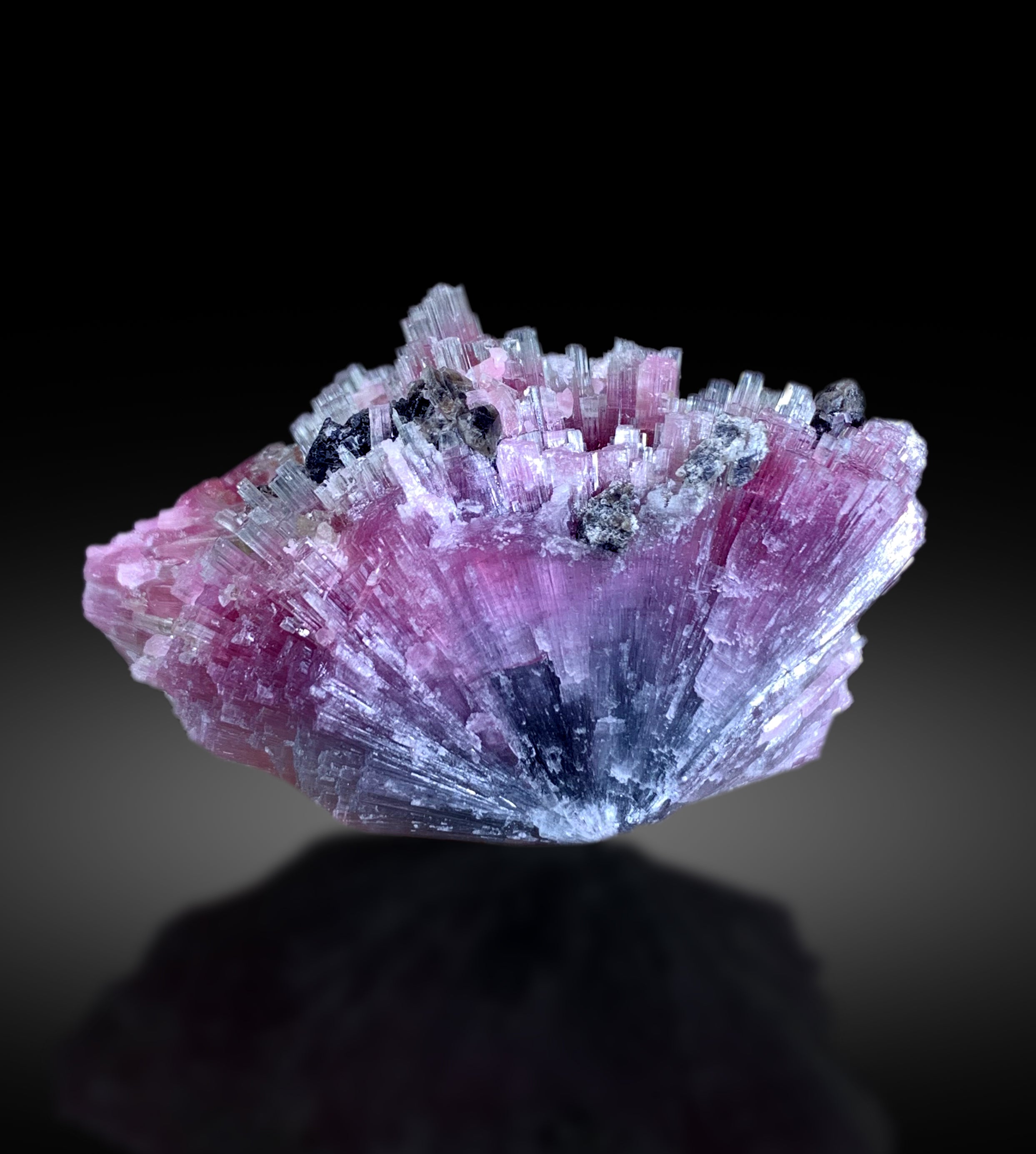 Cotton Candy Bicolor Tourmaline Cluster from Afghanistan - 59 gram