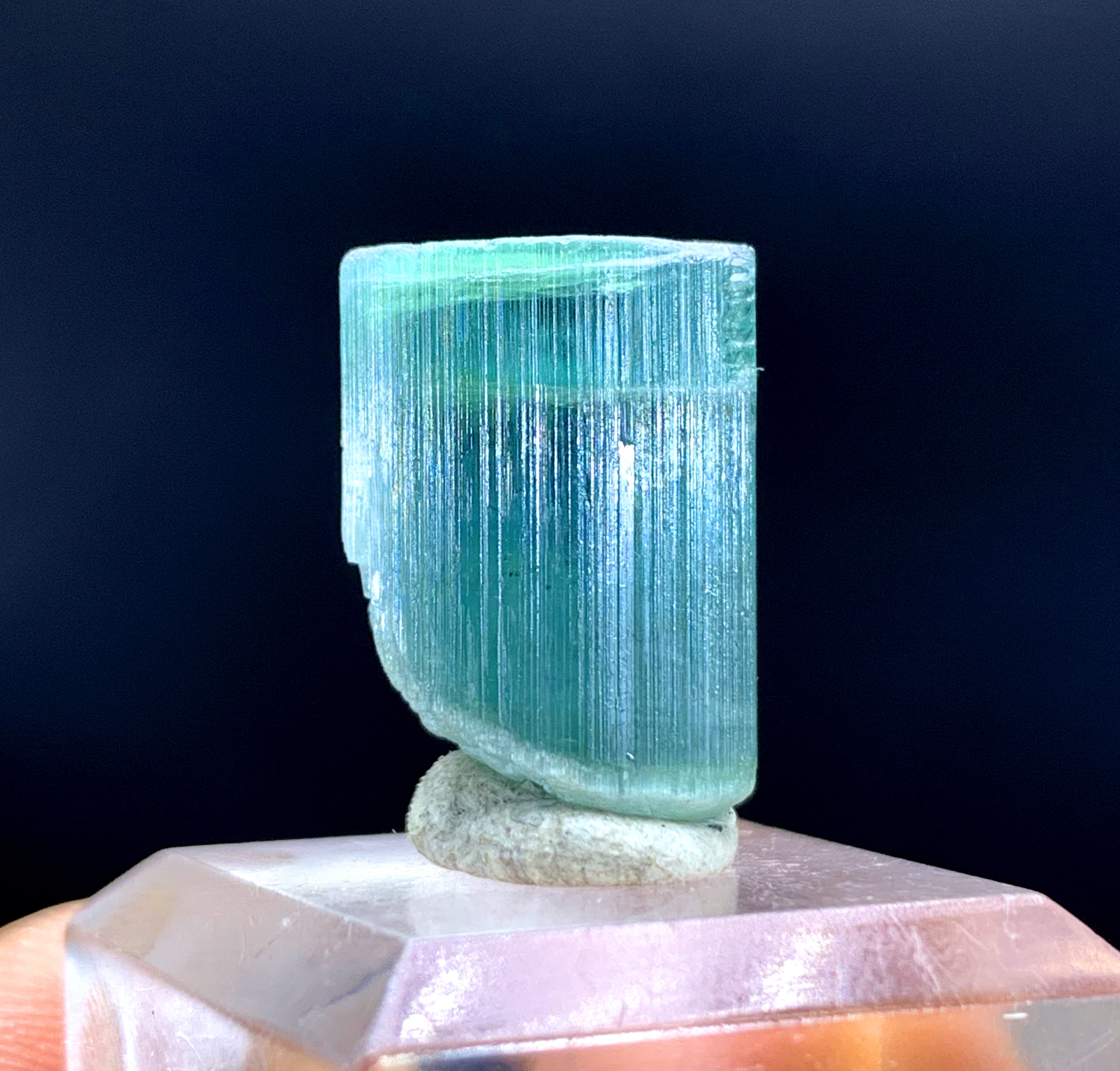 Natural Terminated Tourmaline Crystal from Paprok Afghanistan - 25.65 carats