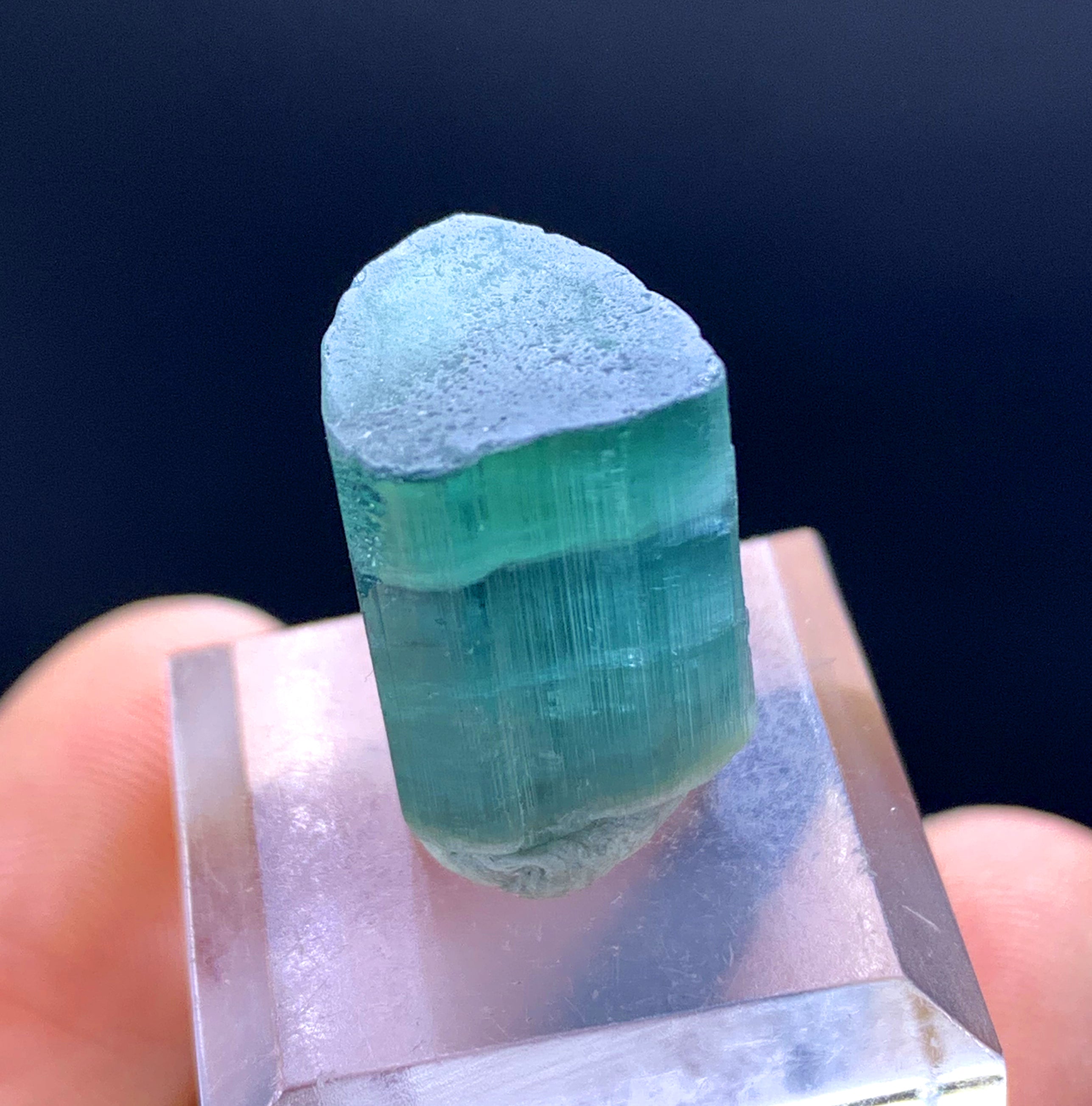 Natural Terminated Tourmaline Crystal from Paprok Afghanistan - 25.65 carats